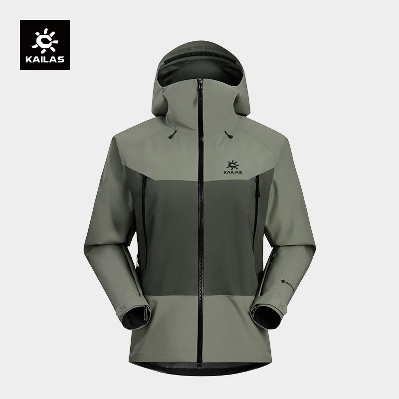 KAILAS 2026 New Mont-X Hard Shell Jacket GTX Rainstorm Waterproof Hooded Coats Professional Mountaineering Jackets KG2441148