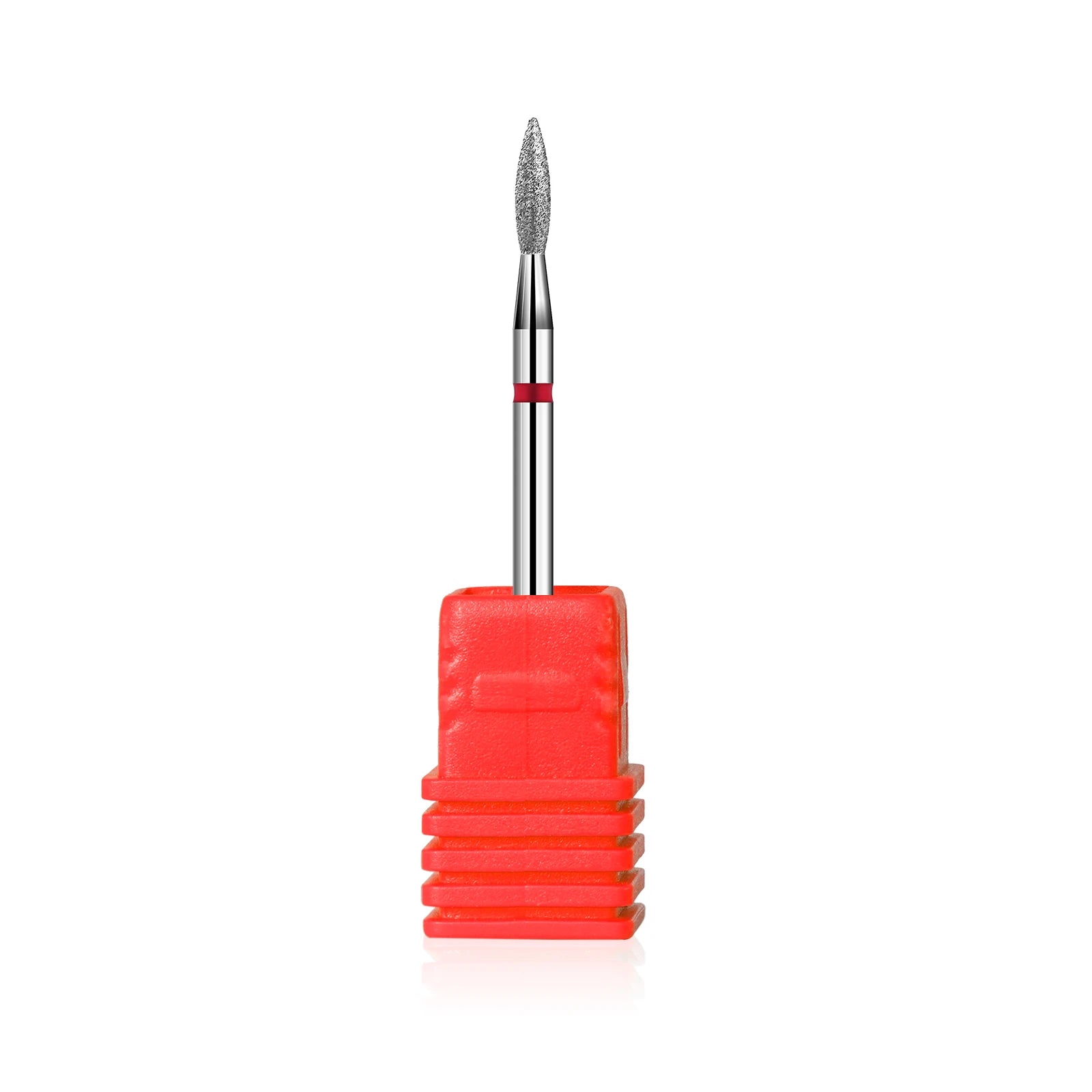 1PC Diamond Milling Cutters Pointed Head Design for Manicure Pedicure Cuticle Clean Burr Electric Nail Drill Bit Nail Files