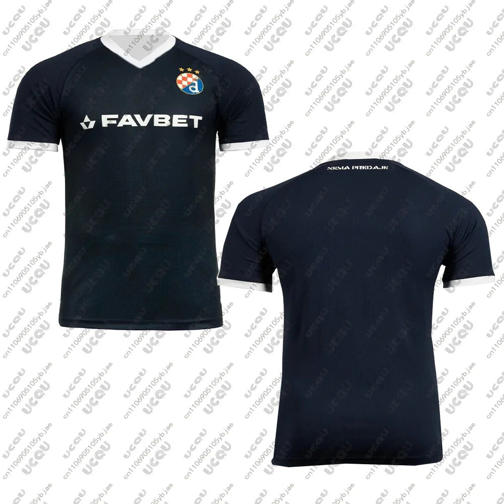 2025/26 Men Kids Boys Team Home Away Sportswear T Shirt D-Dinamo Z-Zagreb Tee Gift Football Jersey Male Soccer Top Breathable