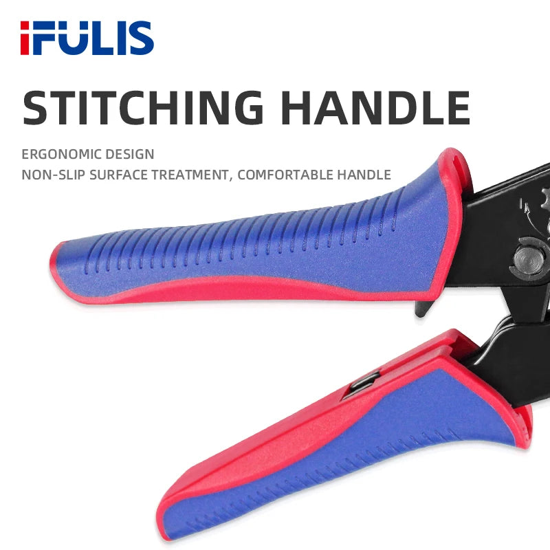 Tubular Terminal Crimping Pliers HSC8 16-4S 16-6S 16mm² Crimper Tools Wire Connector Ferrule Household Electrical Clamp Tool