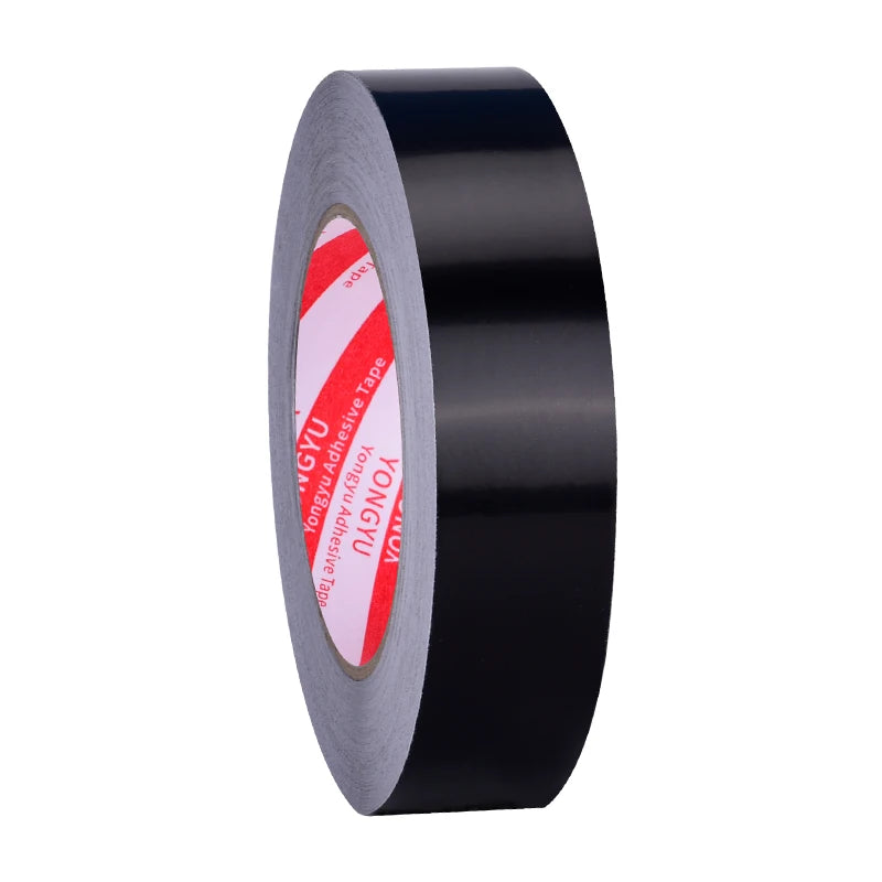 Insulation Aluminum Foil Tape Heat Resistant Aluminum Duct Tape Black Waterproof Fireproof Self Adhesive Tape 20m/50m Length
