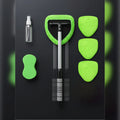 All-in-One Windshield Cleaner Set - Extendable Handle, 4 Microfiber Pads, Spray Bottle Included, Car & Home Dual Use Glass Tool