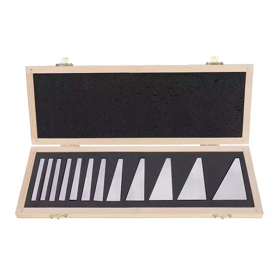 10Pcs 1-30 Degree Precision Ground Durable Angle Block Set 2pcs Angle Block For Lathes Milling Machinist Tools Angle Block Gage