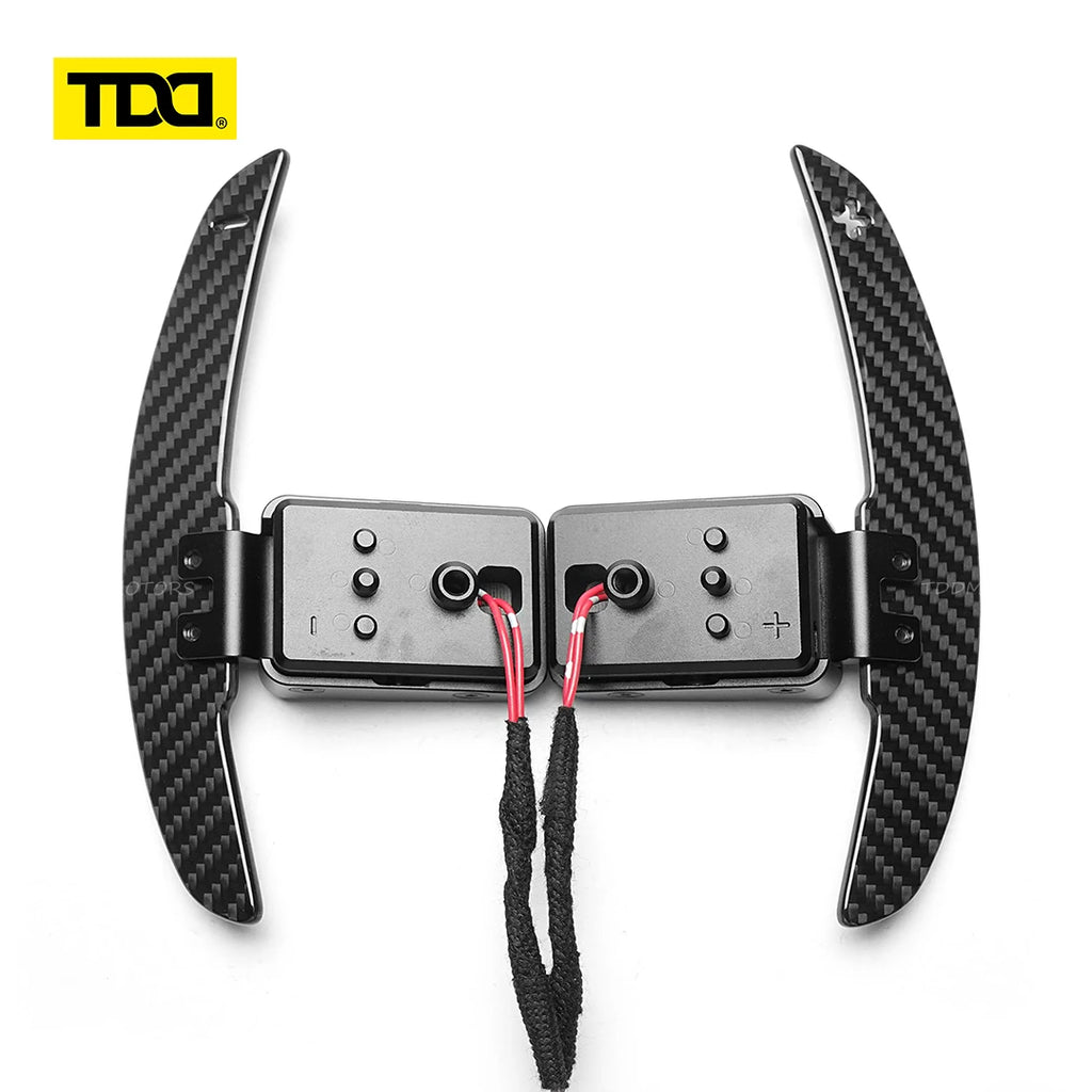 TDD Carbon Fiber Magnetic Shift Paddle For BMW M2 M3 M4 M5 M6 X5M X6M X3 X4 X5 X6 F20 F30 F32 F22 F80 F87 F16 F35 F18 F10 F11