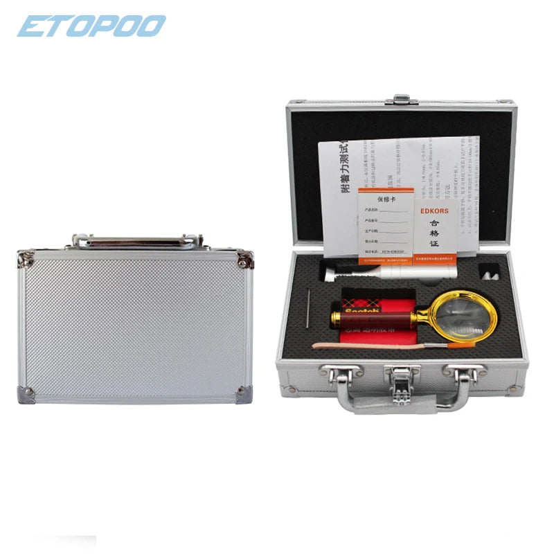 ETOPOO SISI SET Cross Cutter Adhesion Tester Cross-Cut Tester Kit Including 1mm/2mm Blades