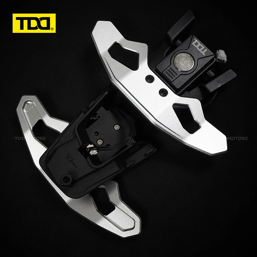 TDD Magnetic Paddle Shifters for Volkswagen Golf 7 MK7.5 GTI Golf R Scirocco Arteon Red / Black / Blue / Silver Aluminum Alloy