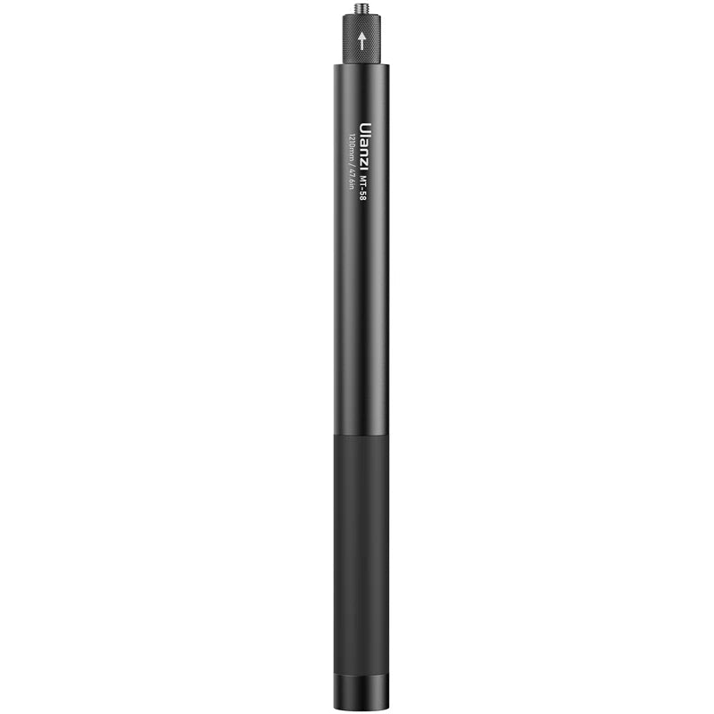 Ulanzi MT-57 MT-58 Insta360 80/120CM Extendable Invisible Selfie Stick Pole Universal Rod for For GoPro Insta360 X4 X3 X2 GO 2