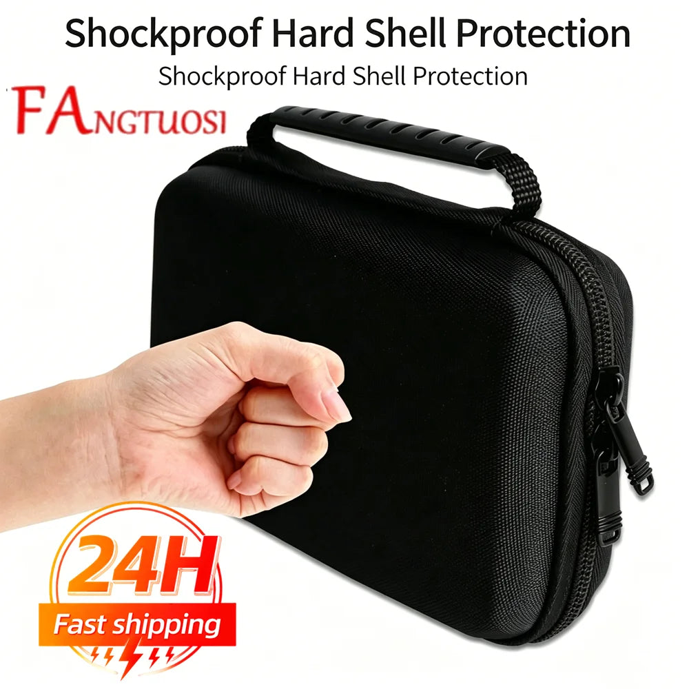 FANGTUOSI NEW Hard Protective Shell Carrying Console Storage Bag Case for NEW 3DS XL, NEW 3DS LL, 2DS XL
