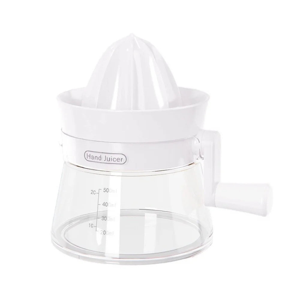 Manual juicer - Home lemon juicer, hand-cranked fruit juicer, labor-saving manual juicer, suitable for oranges, lemons, celery,