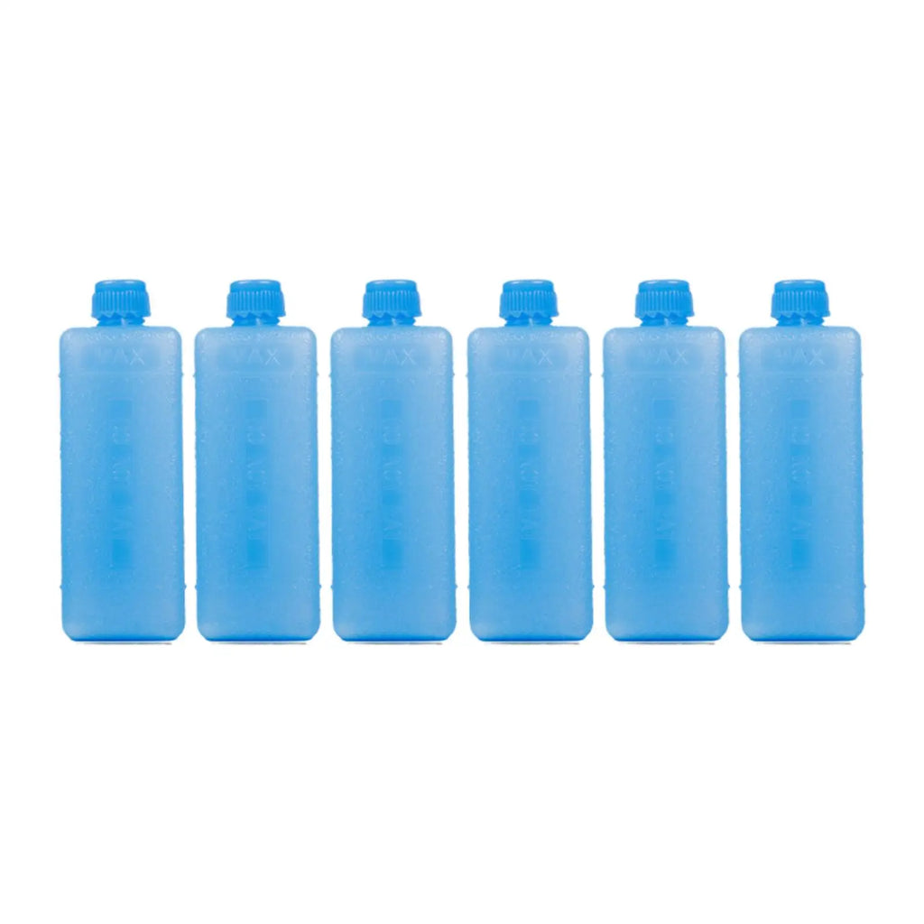 6 Pieces Reusable Ice Packs for Food Drink Cooling Ice Blocks for Hiking Picnic Beach Travel Ice Freezer Blocks Ice Brick Packs