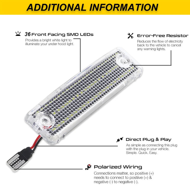 For Toyota 4Runner Sequoia' Land Cruiser Prado 150 Haice 100 Series Sienna Sequoia Hilux Lexus GX470 Led License Plate Light 12V