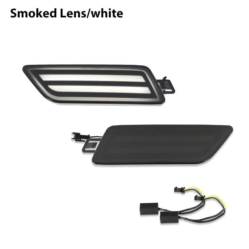 For Porsche Macan Front Bumper Side Marker Light Assembly Turn Signal Light/Daytime Running Lights 2014-2021 OEM# 95B945119 12V