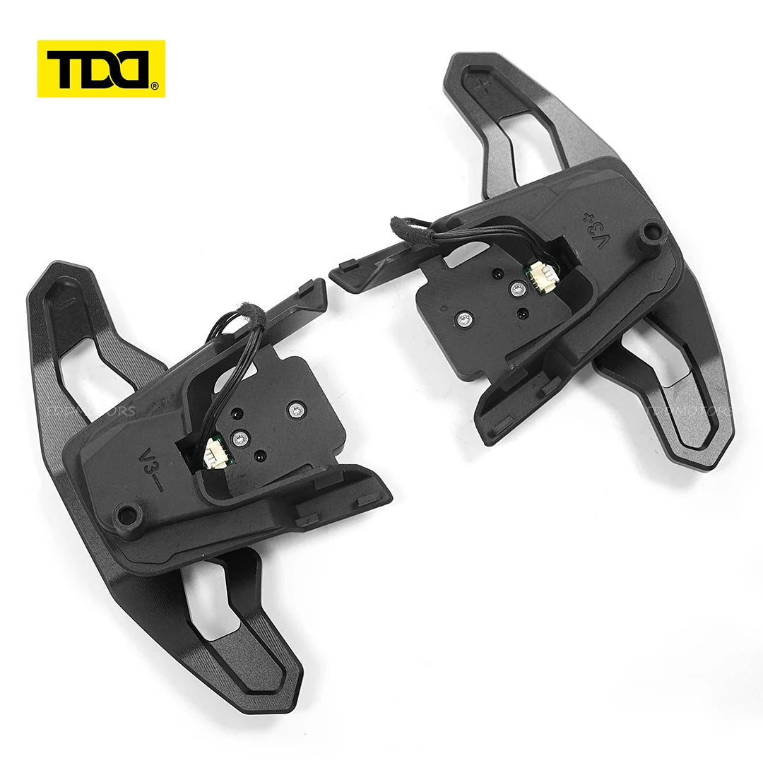 TDD Magnetic Paddle Shifters for Volkswagen Golf 7 MK7.5 GTI Golf R Scirocco Arteon Red / Black / Blue / Silver Aluminum Alloy