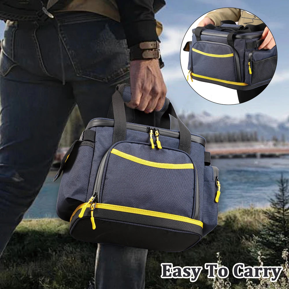 1pc New Camping Power Supply Storage Bag - Travel Dustproof, Waterproof Outdoor Power Supply Portable Organizer Bag