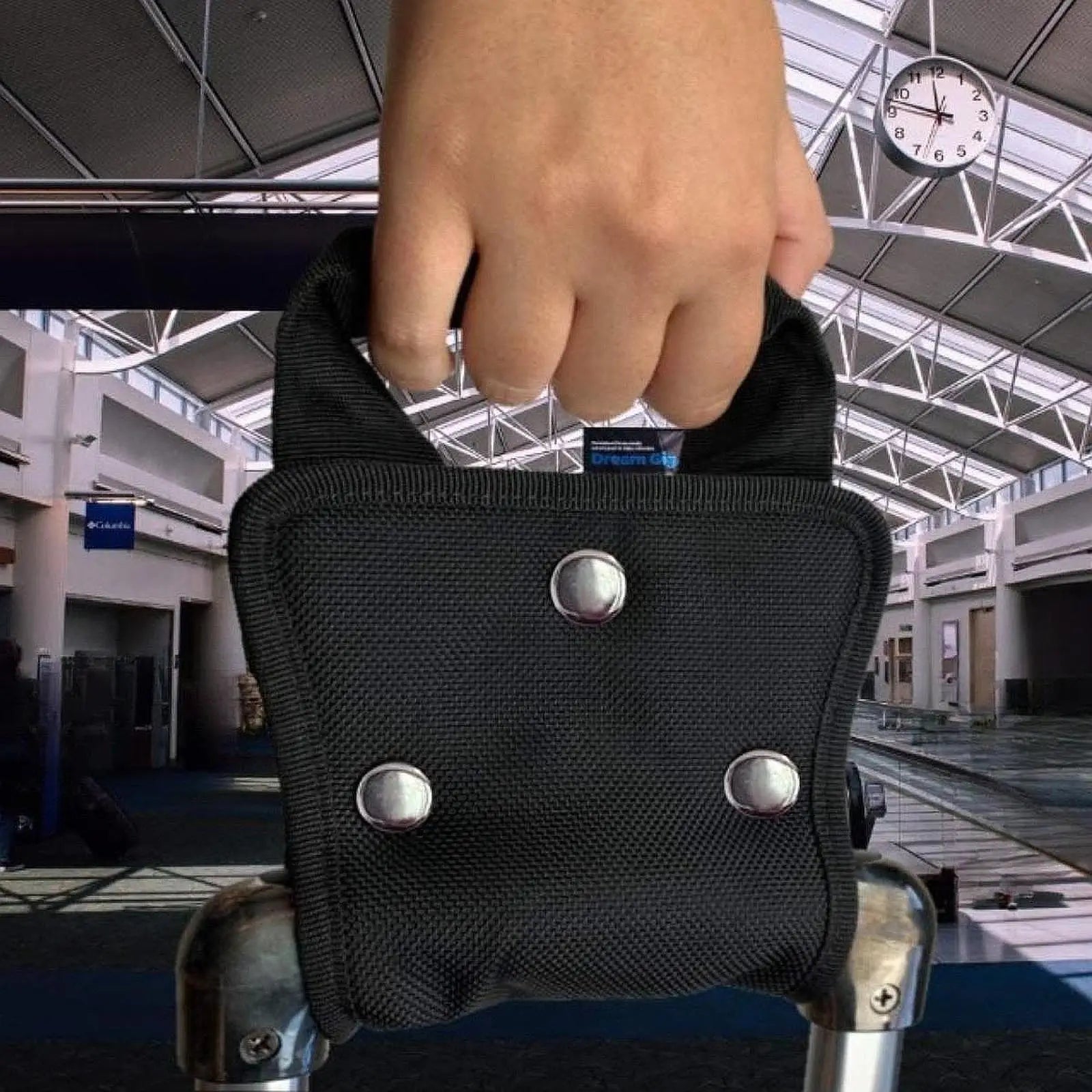 Handle Extension for Luggage Removable Oxford Cloth Nylon Men Women Practical Suitcase Trips Easy Install Comfortable Grip
