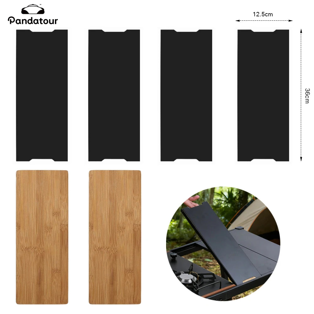 Pandatour Camping IGT Unit 0.5 Alloy Plate Tabletop Widened Yagao Suitable For Lgt Table Leisure Furniture Outdoor DIY Tabletop