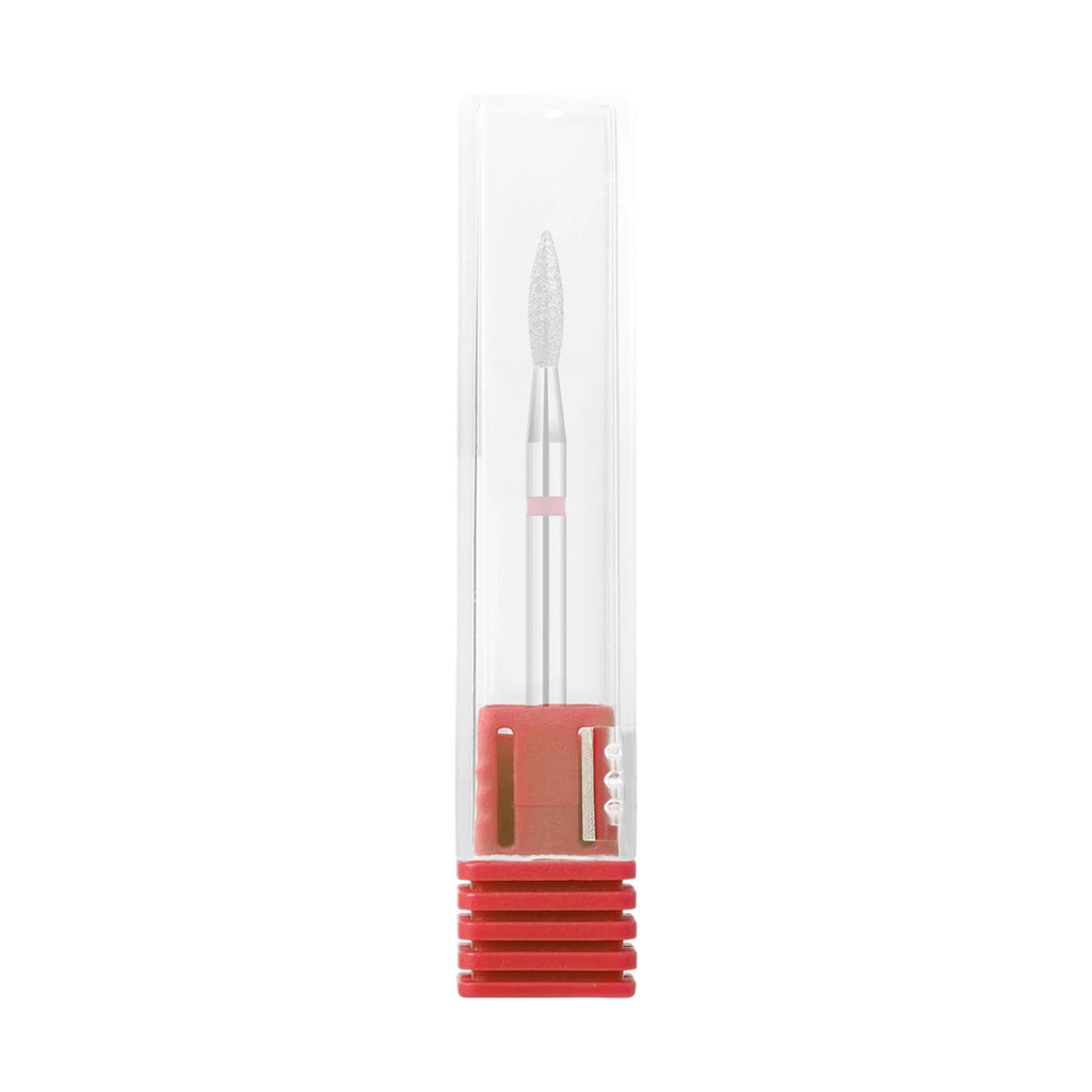1PC Diamond Milling Cutters Pointed Head Design for Manicure Pedicure Cuticle Clean Burr Electric Nail Drill Bit Nail Files