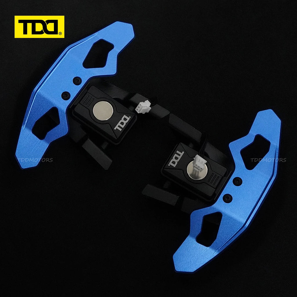 TDD Magnetic Paddle Shifters for Volkswagen Golf 7 MK7.5 GTI Golf R Scirocco Arteon Red / Black / Blue / Silver Aluminum Alloy