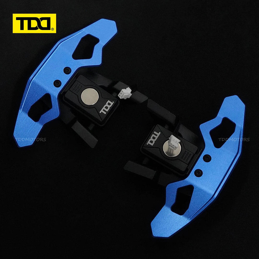 TDD Magnetic Paddle Shifters for Volkswagen Golf 7 MK7.5 GTI Golf R Scirocco Arteon Red / Black / Blue / Silver Aluminum Alloy