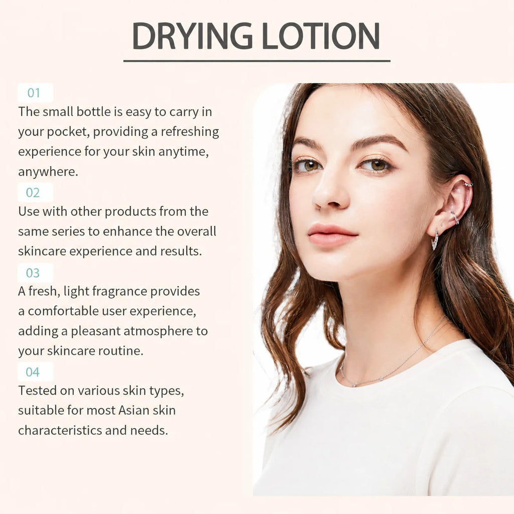 Acne Buster Salicylic Acid Drying Lotion Acne Spot Care Blemish Care Tea Tree Aloe Vera Pore Care Clear Skin Facial Essence 10ml