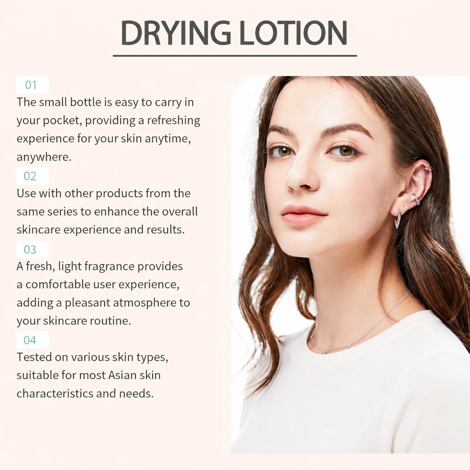 Acne Buster Salicylic Acid Drying Lotion Acne Spot Care Blemish Care Tea Tree Aloe Vera Pore Care Clear Skin Facial Essence 10ml