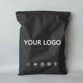 50pcs Custom frosted zipper bags, clear zip lock bag, high quality clothes plastic bag for Clothing Coat Jeans Hoodies Package
