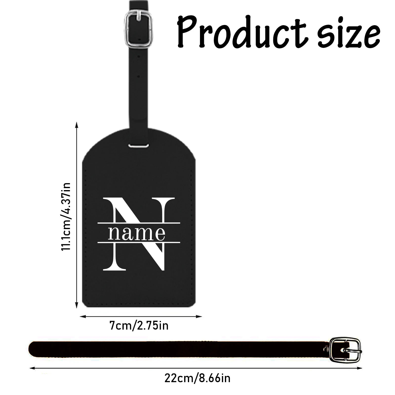 1pc,Personalize Luggage Tags,Luggage Tags for Suitcases,Custom Luggage Tag,Identifier And Name Tag for Travel Suitcases And Bags