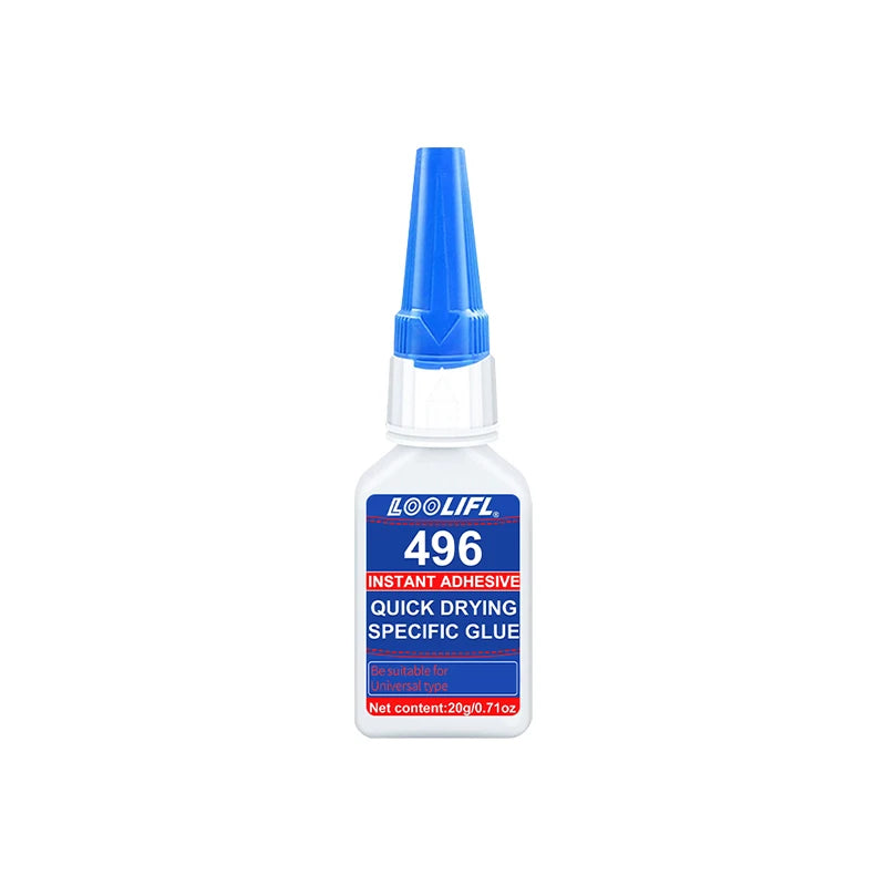 Super Strong Cyanoacrylate Universal Glue, 10 Seconds Bonding, Used for Plastics, Shoes, Metals, Ceramics, Wood, Glass and So On