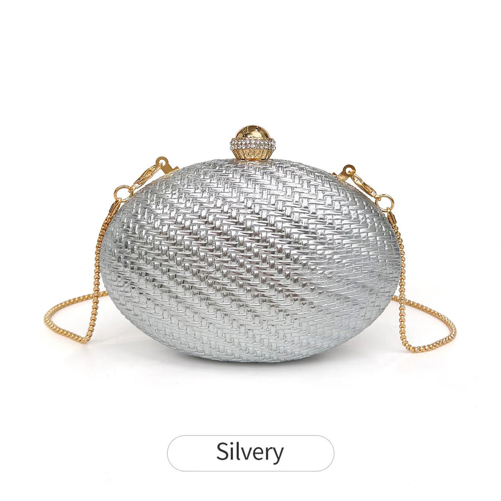 Luxury and stylish mini evening bag for women elegant solid color classic handbag suitable for parties weddings and banquets