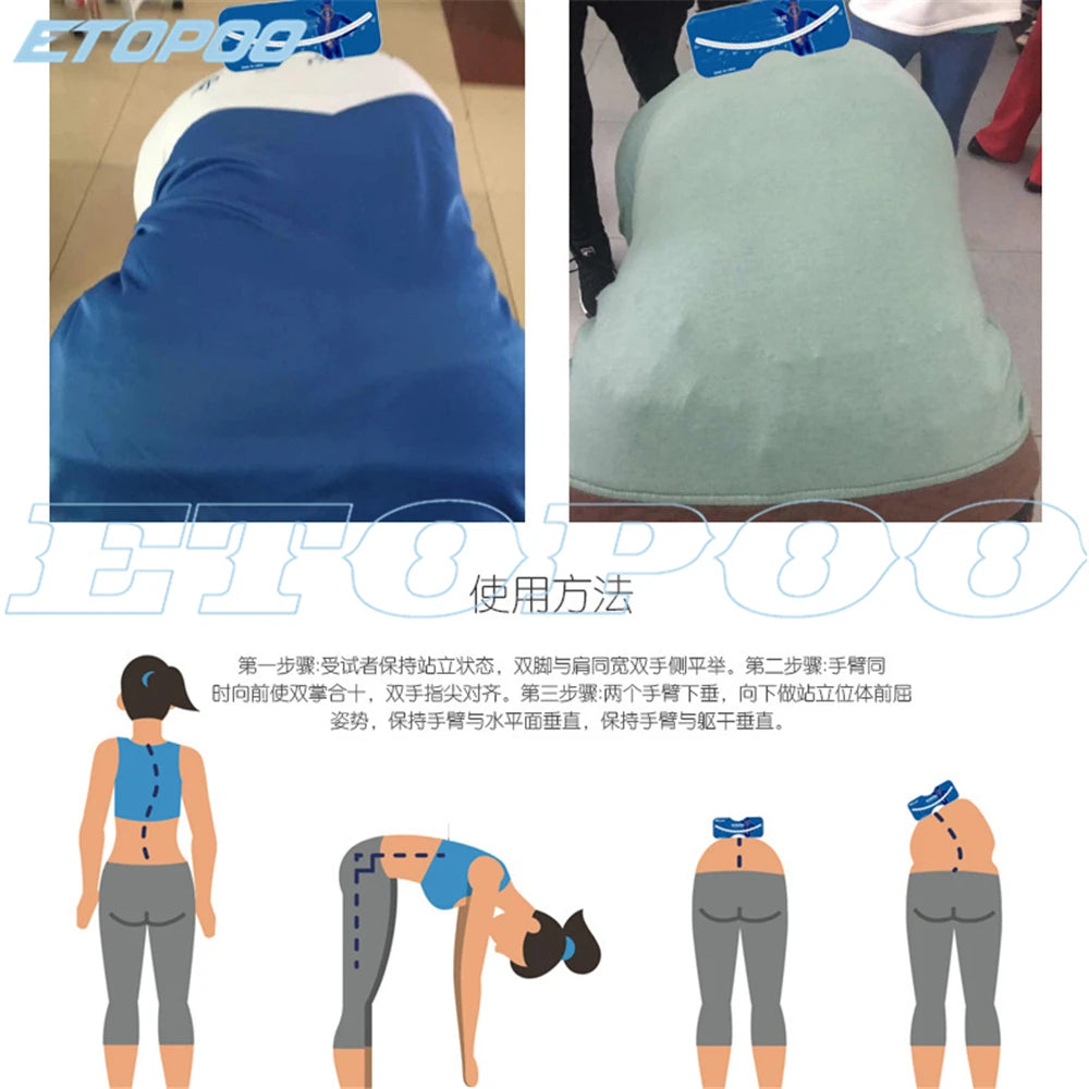 Professional Scoliosis Testing Meter Metal Ball Level Spine scoliometer Measuring Tool for Hospital 0‑30° Testing Range