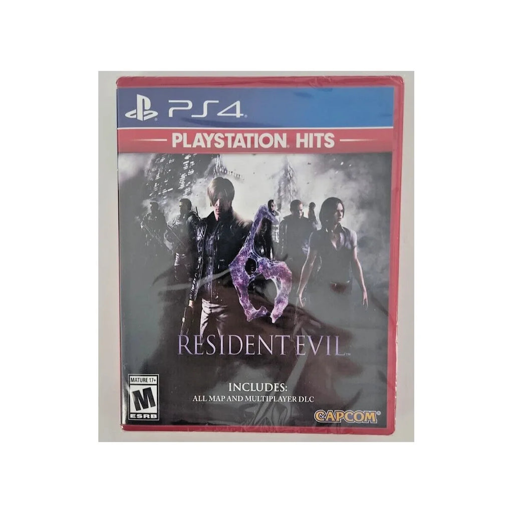 Resident Evil 6 (Playstation Hits) PS4 Brand New Game [2016 Action/Adventure]