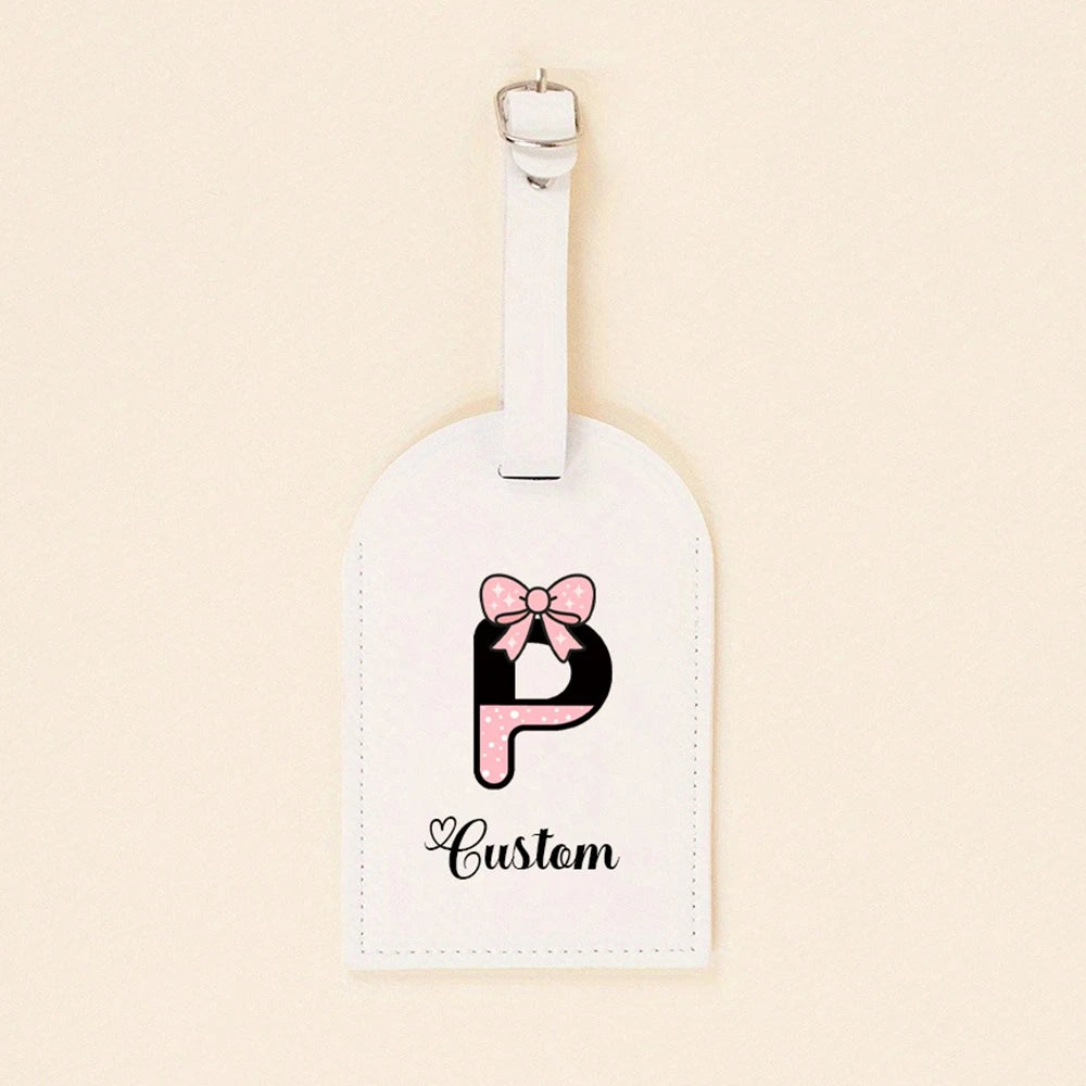 Personalized Custom Letter And Name Luggage Tags – High-Quality Travel Additions, Ideal for Suitcase Tags And Baggage Labels