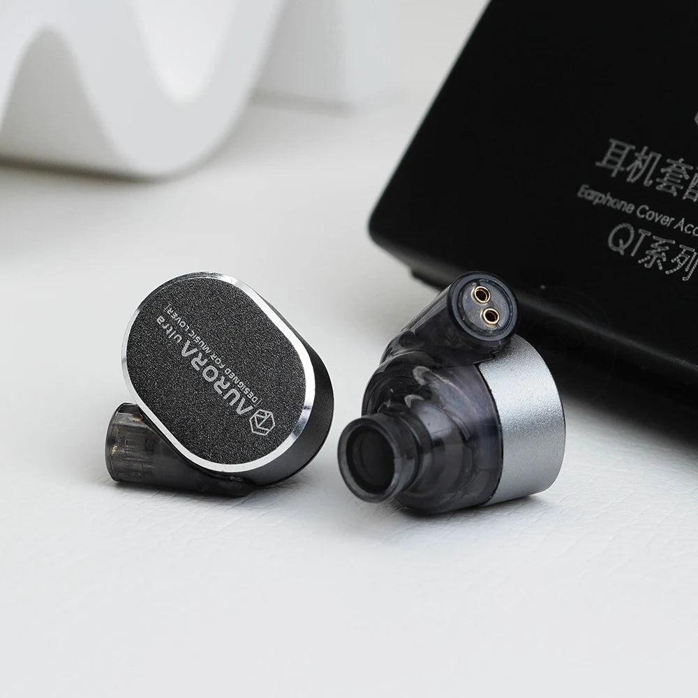 ROSESELSA Aurora Ultra 1DD+1 Planar Dual-driver Hybrid In-Ear Earphones HiFi Music Gaming Earbuds with 3.5mm to Type C DAC