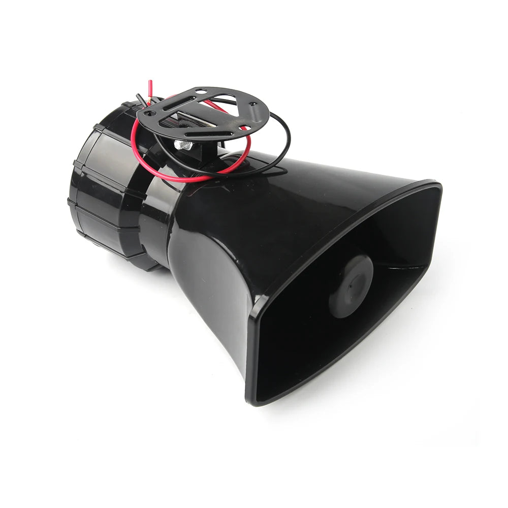 12V Speaker 130dB Wireless Electronic Siren Loud Car Warning Alarm Police Fire Siren Horn Loudspeake