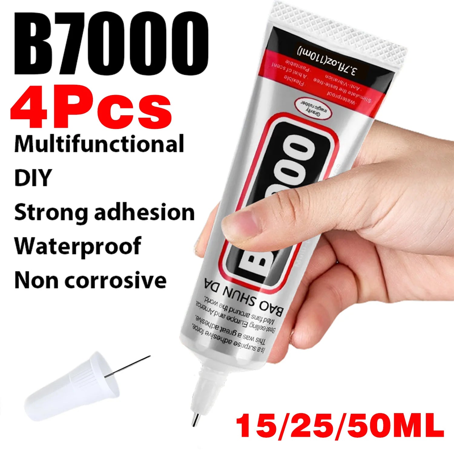 b7000 glue High-Viscosity Adhesive (50g Phone Repair Glue) Mobile Phone Screen High-Strength Waterproof Adhesive, Universal glue