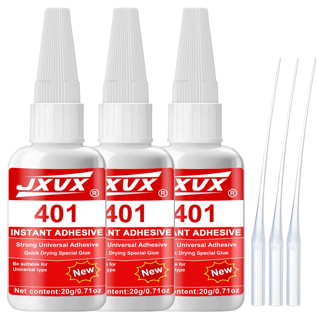 Super Glue All Purpose CA Glue Clear, Superglue Instant Cyanoacrylate Adhesive for Ceramic Glass Wood Plastic 3D Printer Metal .