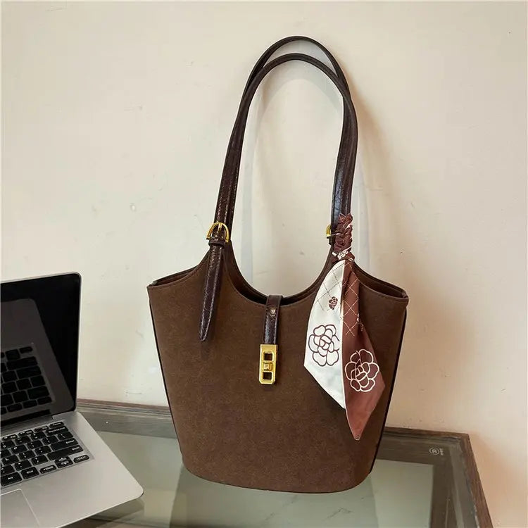 Women's Genuine Leather Handbags Bucket Bag Fashion Tote Small to Big Luxury Quality Designer Lady's Hand Bags