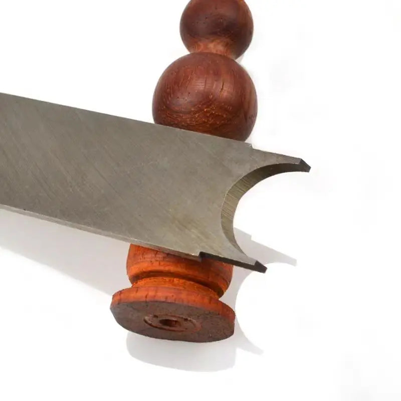 Wood Turning Tool Round Ball Beads Cutting Knife White Steel Knife for High Speed Steel Lathe Tools Buddha Beads Turning Knife