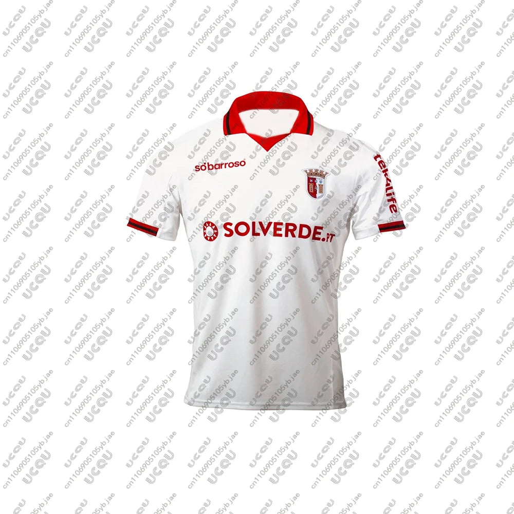 2026 Mens Kids Male Boys Breathable Football Jersey Top Adult Home Quick-drying Soccer Sports Away S-SC B-Braga T Shirt Tee