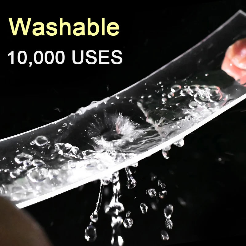 Double Sided Tape Heavy Duty, Extra Large Nano Double Sided Adhesive Tape, Clear Mounting Tape Picture Hanging Adhesive Strips