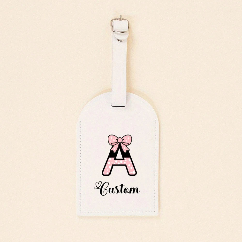 Personalized Custom Letter And Name Luggage Tags – High-Quality Travel Additions, Ideal for Suitcase Tags And Baggage Labels