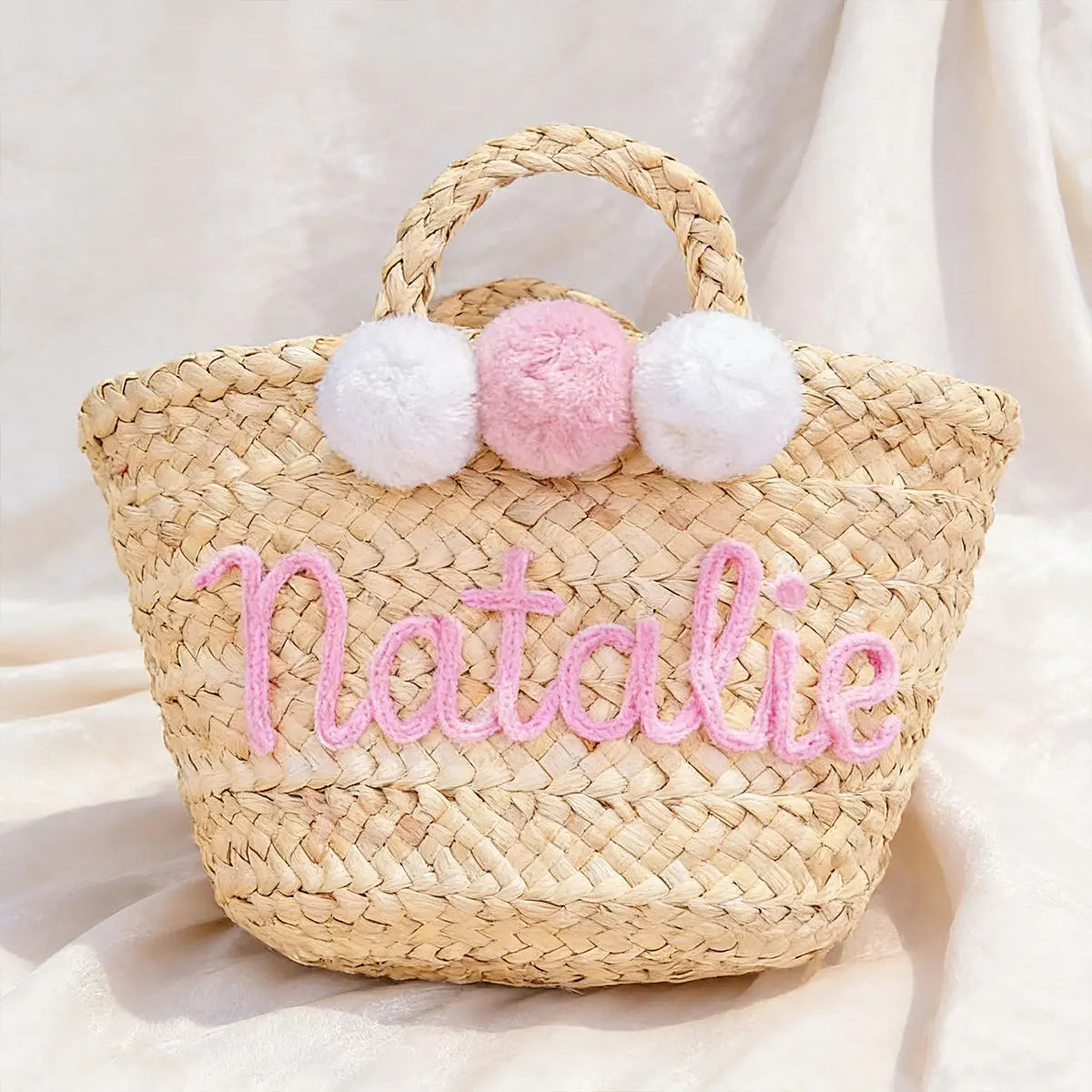 Personalized Straw Bridesmaid Tote Bag, Custom Beach Bag, Bachelorette Party Gift Bag, Gift Package, Gift Basket Tote