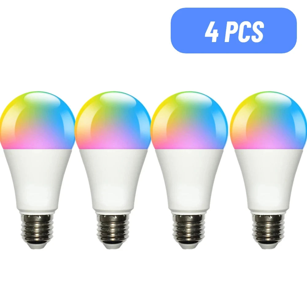 ESPHome Smart Light Bulb ESP8285 HA E27 9W WiFi LED Lamp Bulbs Works With Home Assistant