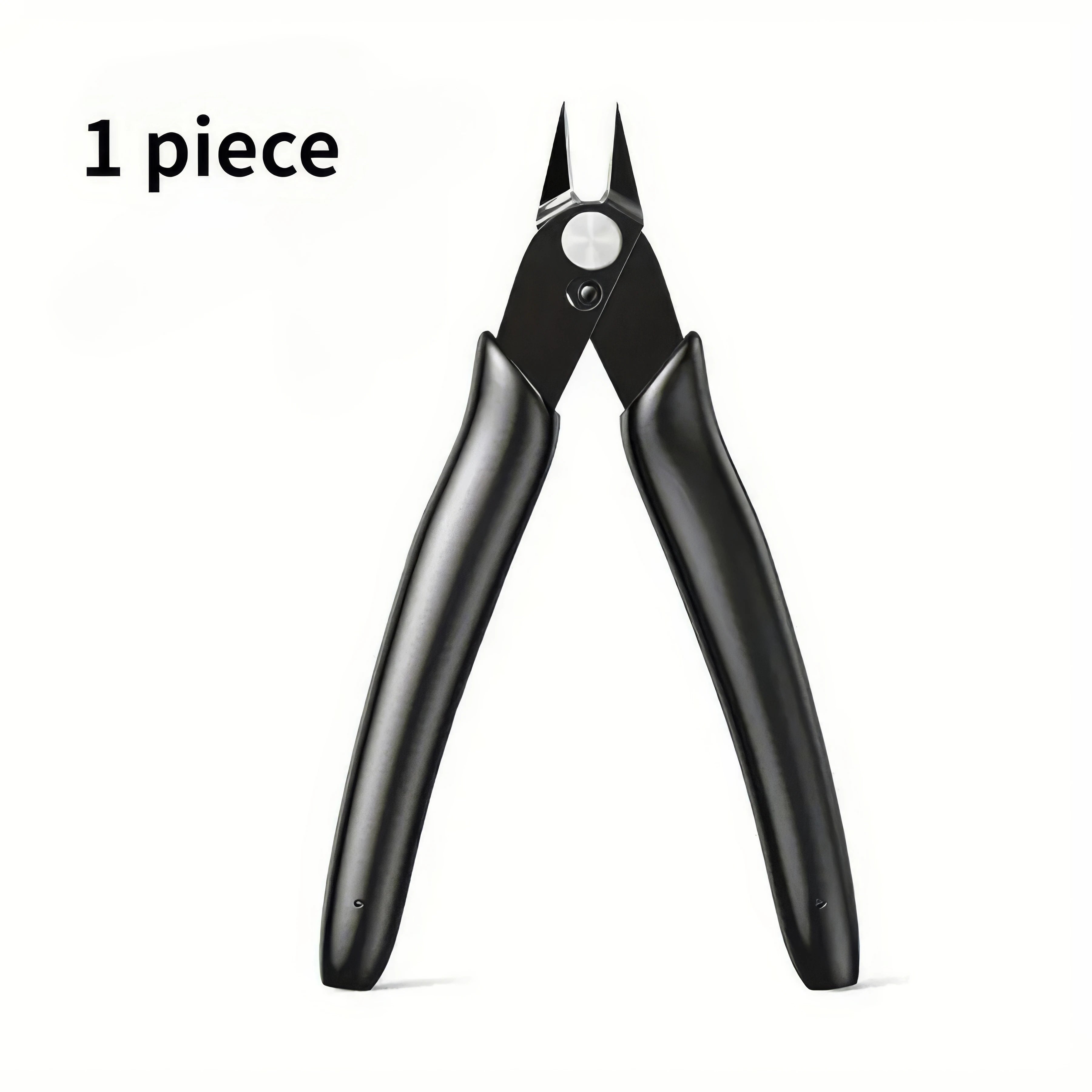 1/2 Piece Carbon Steel Wire Knife, Black in Color, Long-lasting and Sharp, Sturdy and Durable, Suitable for DIY and Jewelry