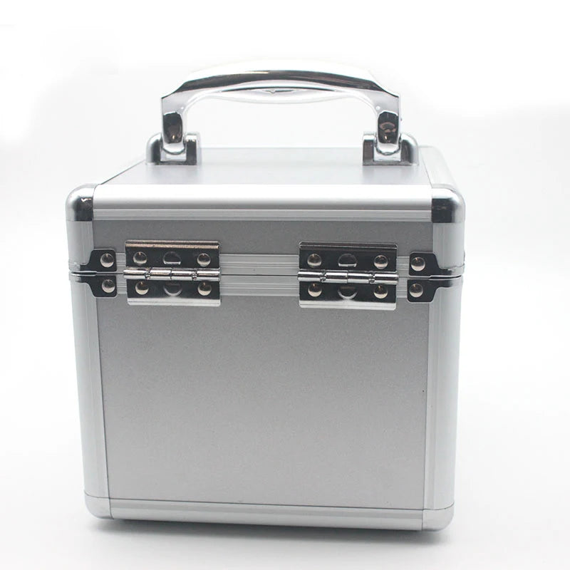 Portable Tool Box Mini Aluminum Alloy Password Toolbox Storage Case Precision Instrument Box Suitcase With Sponge