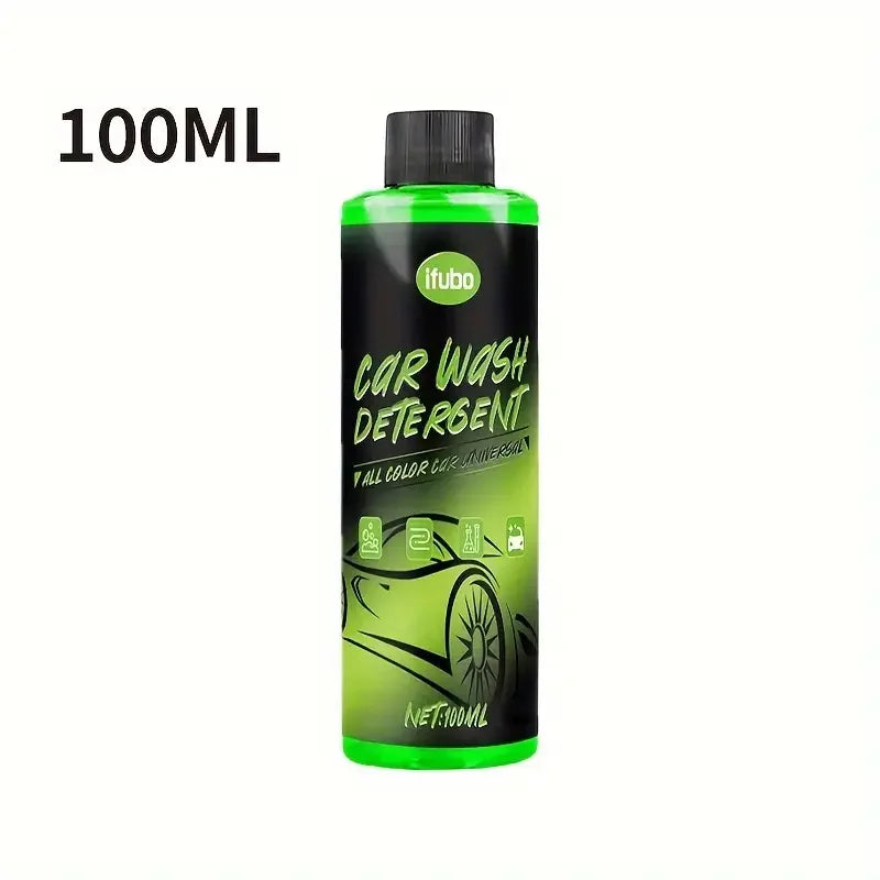 100ml Car Wash Liquid, 1:100 High Concentration Car Wash Foam, Paint Surface Insect Glue Bird Droppings Cleaner, Car Mud Remover