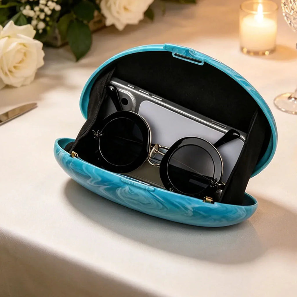 Luxury wedding party women's evening bag stylish and elegant shell striped shoulder bag high-quality acrylic clutch.