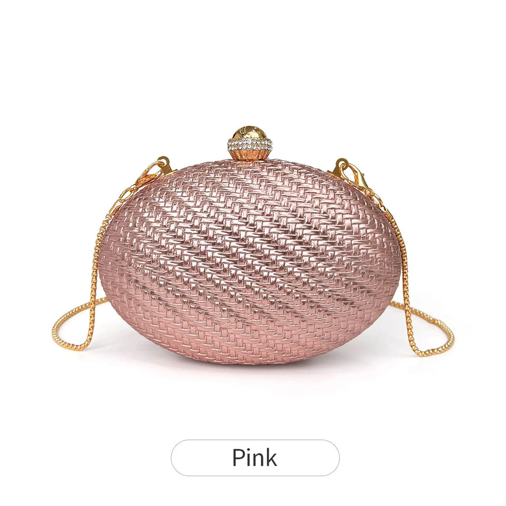 Luxury and stylish mini evening bag for women elegant solid color classic handbag suitable for parties weddings and banquets