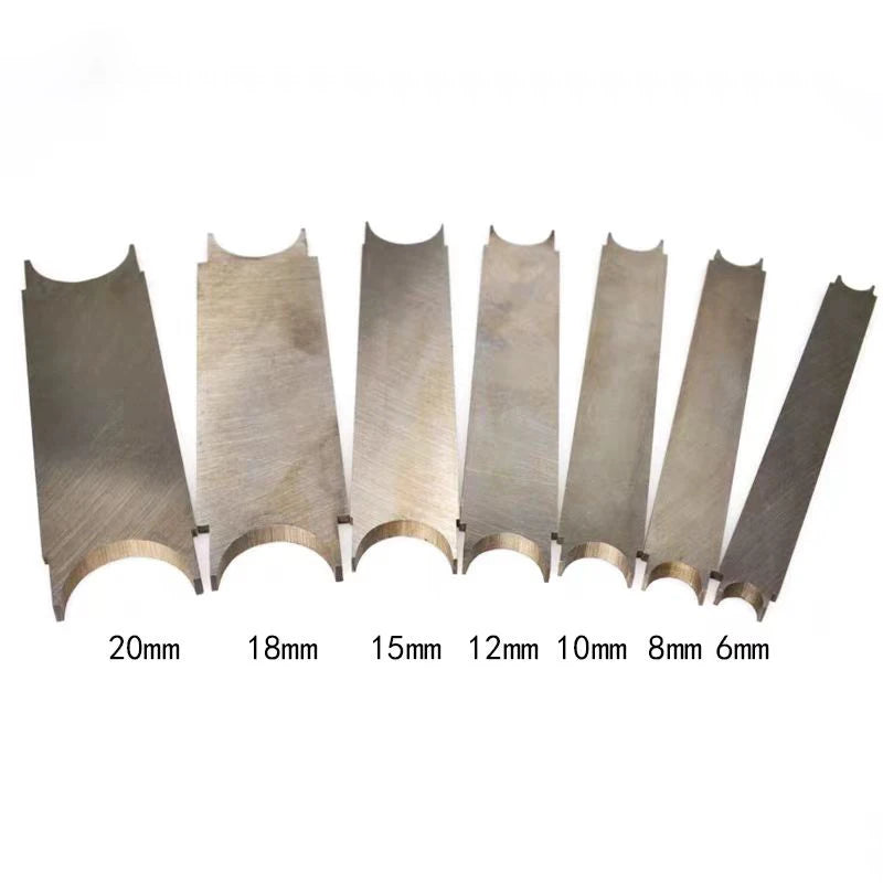Wood Turning Tool Round Ball Beads Cutting Knife White Steel Knife for High Speed Steel Lathe Tools Buddha Beads Turning Knife