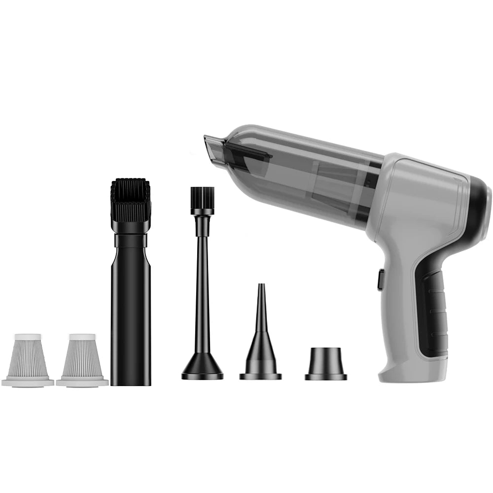 SZUK Mini Car Vacuum CIeaner 15000PA Wireless  Handheld Cleaning Machine Powerful Portable Blower Vacuum Cleaner For Car Hom